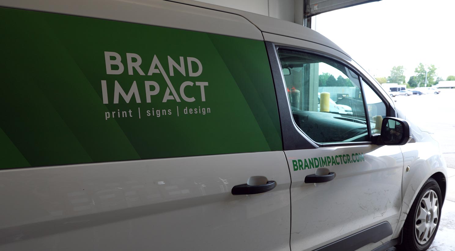 Local printing projects and customer shipments from Brand Impact