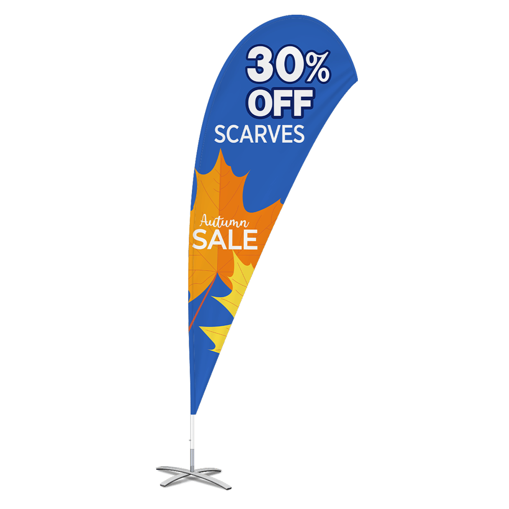 Custom promotional sale flag